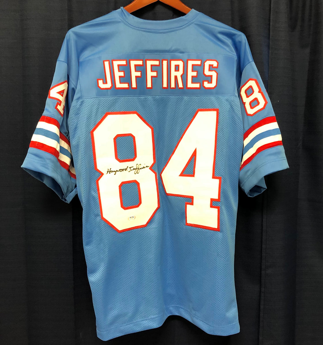 Framed Houston Oilers Haywood Jeffires Autographed Signed Jersey Jsa C –  MVP Authentics