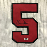 John Paxson signed jersey PSA/DNA Autographed Chicago Bulls