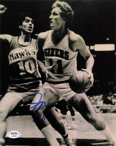 Leo Rautins Signed 8x10 photo PSA/DNA Philadelphia 76ers Autographed