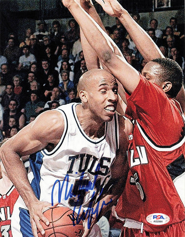 Michael Ruffin signed 8x10 photo PSA/DNA Tulsa Autographed Bucks
