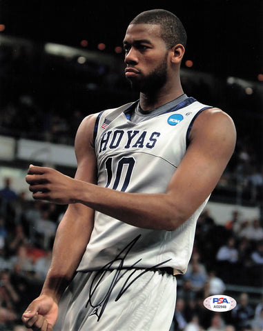 Greg Monroe signed 8x10 photo PSA/DNA Georgetown Hoyas Autographed
