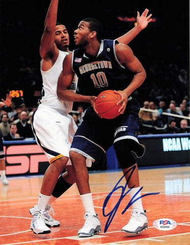 Greg Monroe signed 8x10 photo PSA/DNA Georgetown Hoyas Autographed