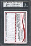 2014 Topps #235A Jason Kipnis Signed AUTO BAS Beckett Slabbed Autographed Cleveland