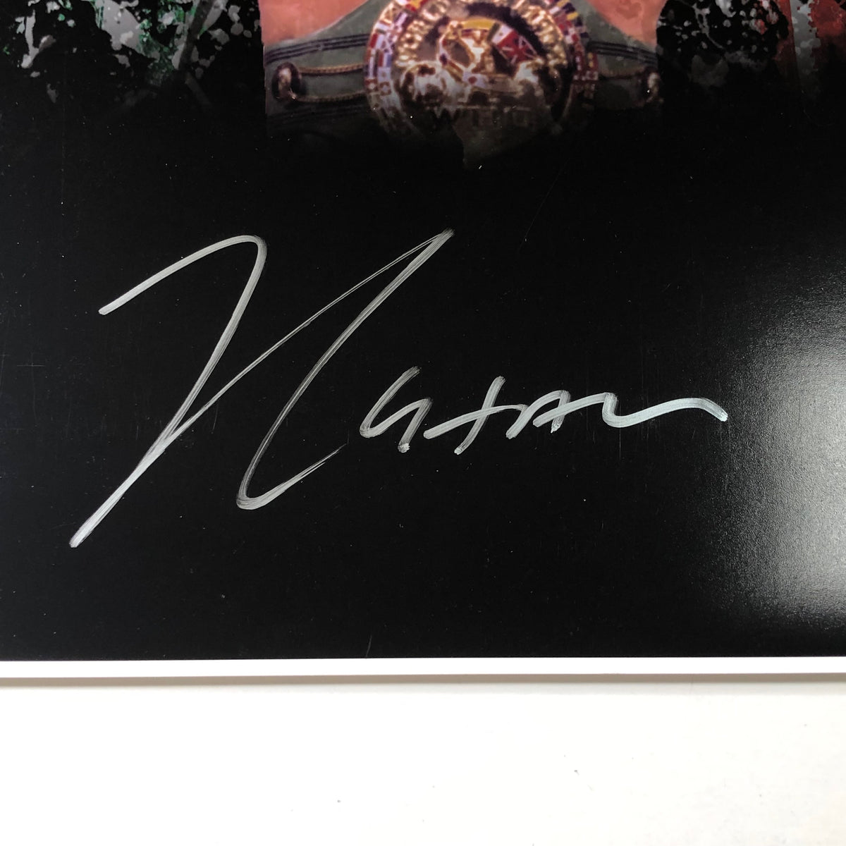 Julio Cesar Chavez signed 16x20 photo JSA Boxer Autographed
