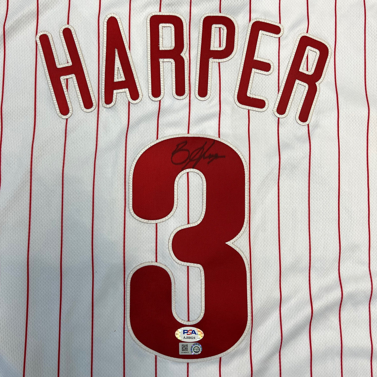 Bryce Harper signed jersey PSA/DNA Philadelphia Phillies Autographed –  Golden State Memorabilia