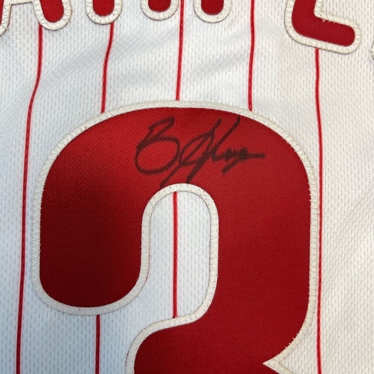 Bryce Harper Philadelphia Phillies Signed Authentic Jersey Framed