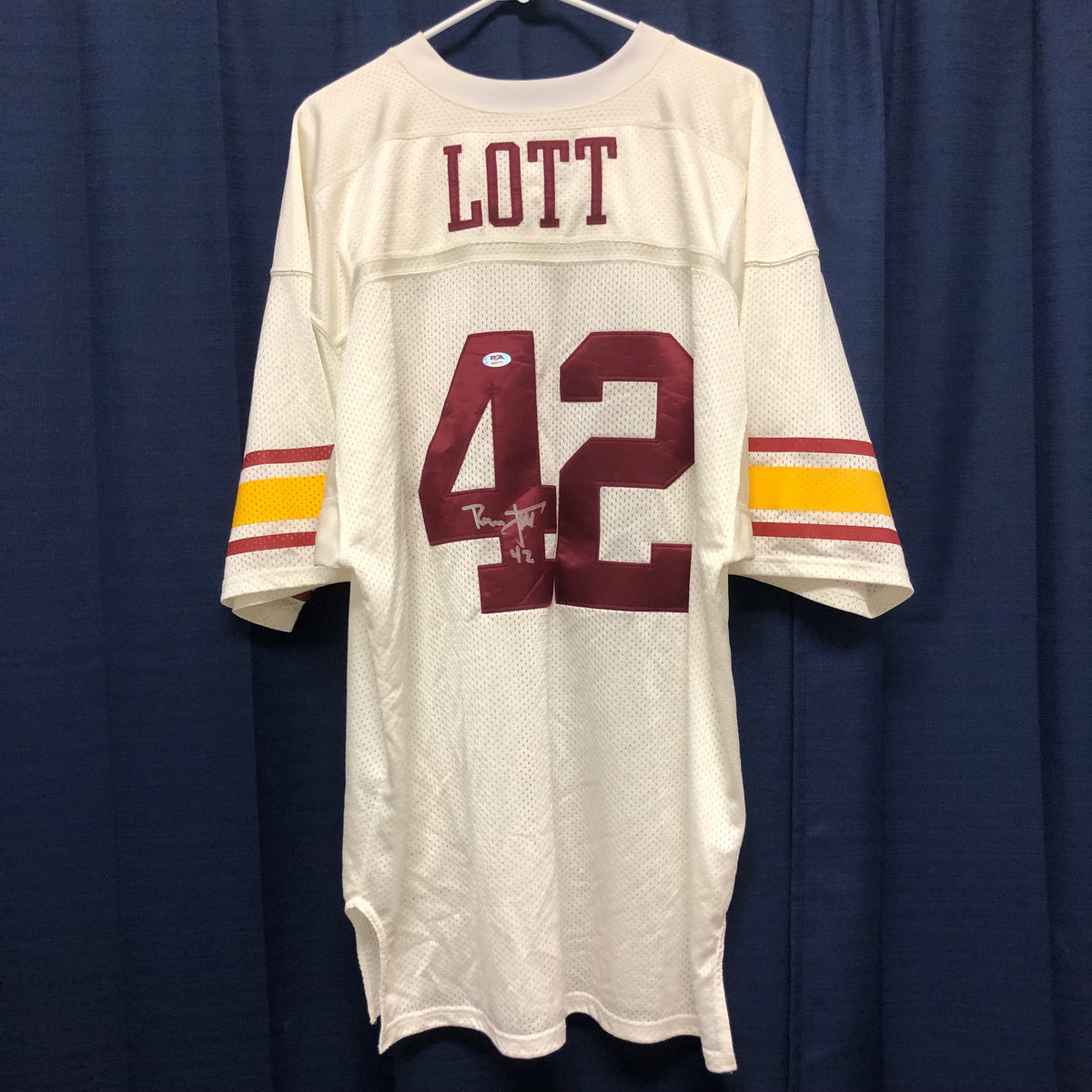 RONNIE LOTT Signed Jersey PSA/DNA USC TROJANS Autographed – Golden State  Memorabilia