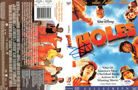 Shia LaBeouf signed DVD Cover PSA/DNA Holes Movie Autographed