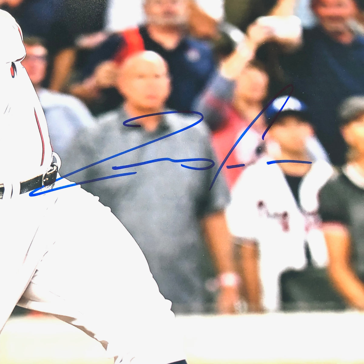 Framed Autographed/Signed Ronald Acuna Jr. Atlanta Braves 16x20