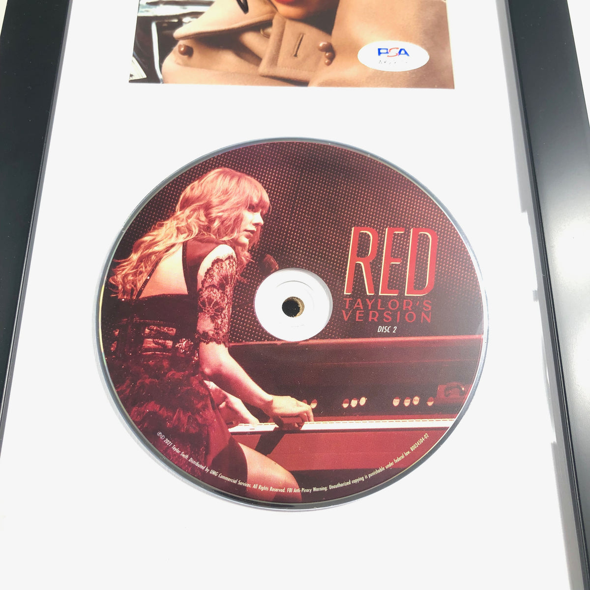Taylor Swift Signed CD Cover Framed PSA/DNA RED Autographed – Golden State  Memorabilia