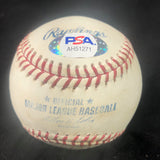Mike Moustakas signed baseball PSA/DNA Cincinnati Reds autographed