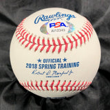 JOE BIAGINI signed baseball PSA/DNA Toronto Blue Jays autographed