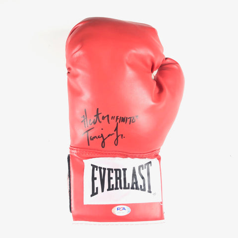 HECTOR TANAJARA Jr. Signed Glove PSA/DNA Autographed Boxer