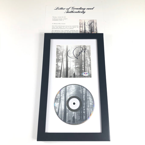 Taylor Swift Signed CD Cover Framed PSA/DNA LOA Auto Grade 10