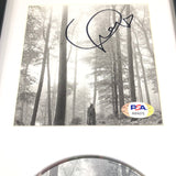 Taylor Swift Signed CD Cover Framed PSA/DNA LOA Auto Grade 10