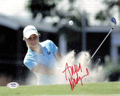 Anna Nordqvist signed 8x10 photo PSA/DNA Autographed Golf