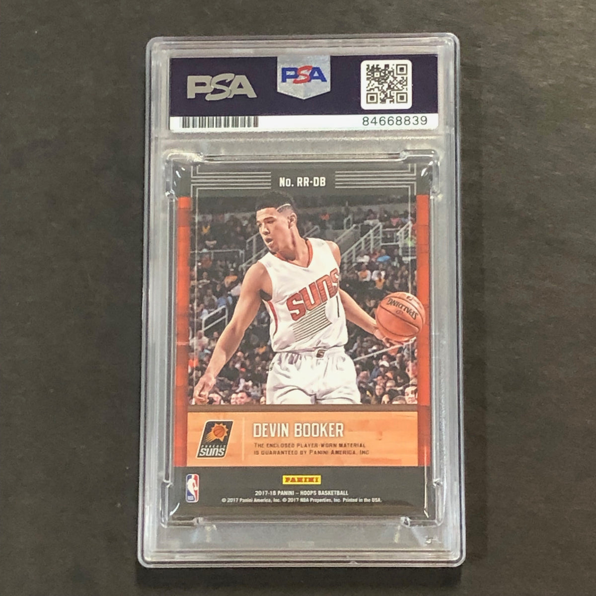 2017-18 NBA Hoops Rookie Remembrance #RR-DB Patch Devin Booker