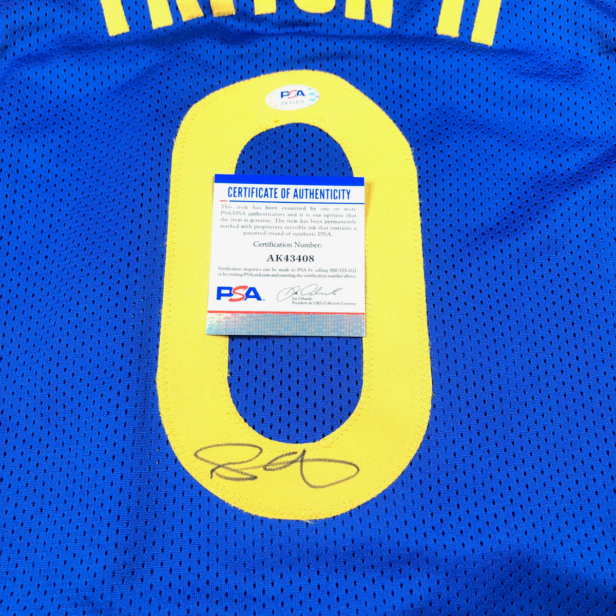 Gary Payton Signed Jersey (JSA & Players Ink)