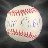 Lazaro Armenteros signed baseball PSA/DNA VIVA CUBA Inscription autograph