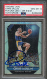2015-16 PANINI PRIZM SILVER #273 Chris Mullin Signed Card AUTO Grade 10 PSA Slabbed Warriors
