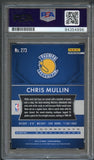 2015-16 PANINI PRIZM SILVER #273 Chris Mullin Signed Card AUTO Grade 10 PSA Slabbed Warriors