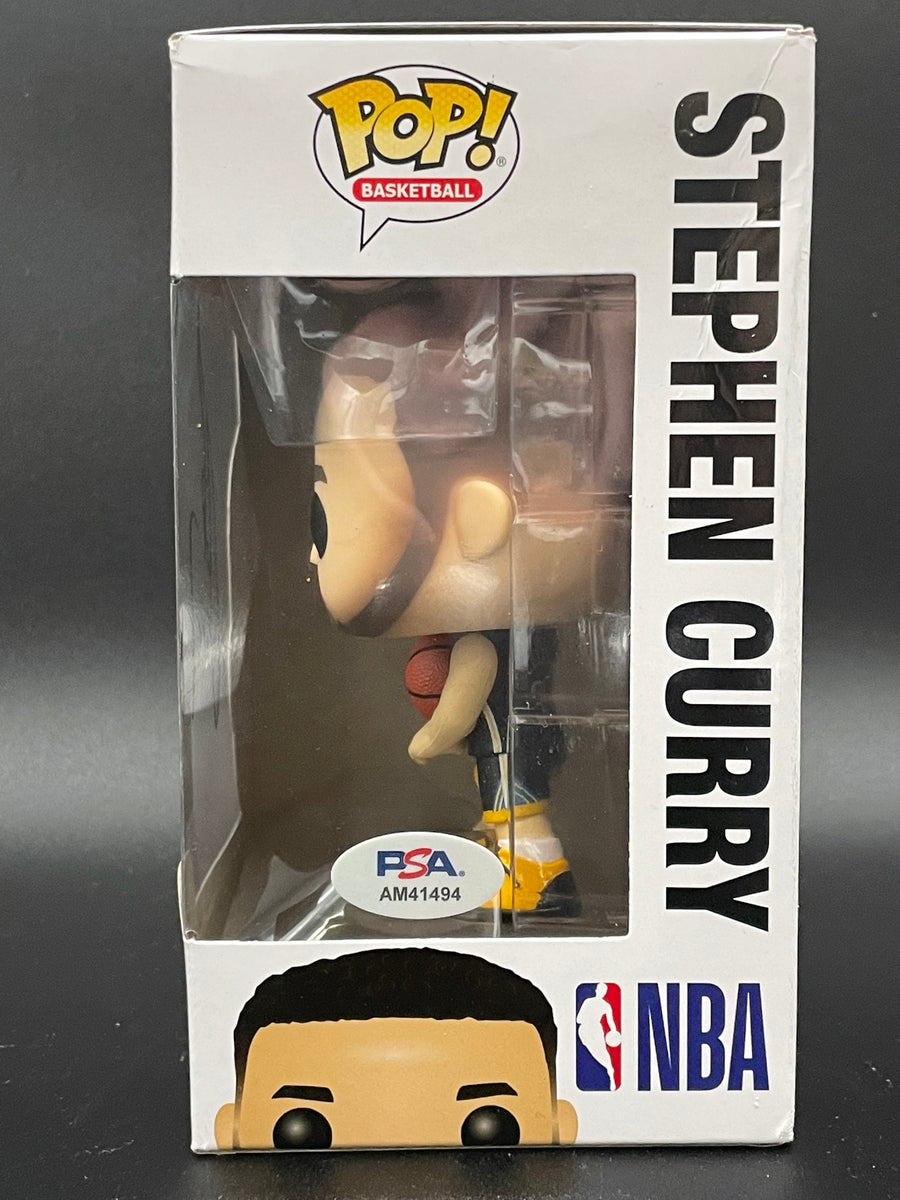 STEPHEN CURRY Signed Autographed Golden State Warriors Funko 