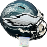 Jalen Hurts Signed Full Size Speed Authentic Helmet PSA/DNA Eagles Autographed