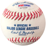 Billy Burns signed baseball PSA/DNA Kansas City Royals autographed A's