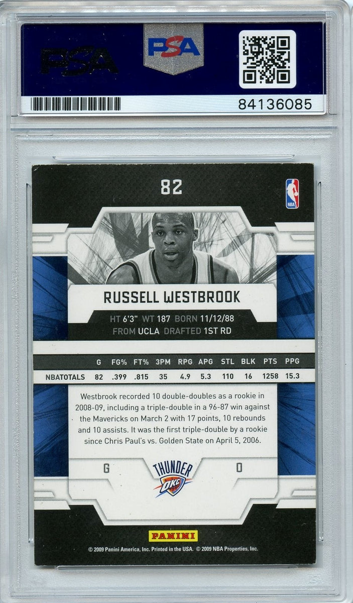 Autographed Russell Westbrook Picture - 8x10 PSA DNA