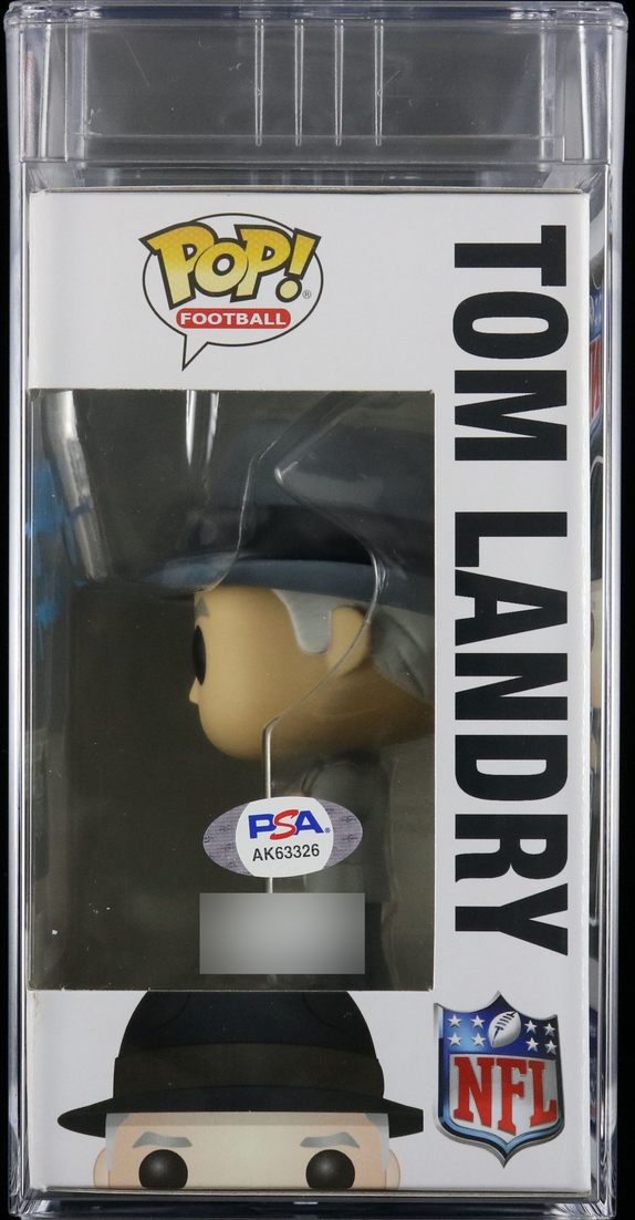 Bob Lilly Signed Tom Landry Funko Pop PSA/DNA Encapsulated Autographed –  Golden State Memorabilia