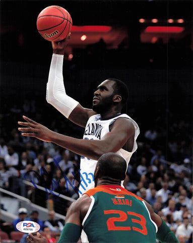 Daniel Ochefu signed 8X10 photo PSA/DNA Villanova Wildcats Autographed