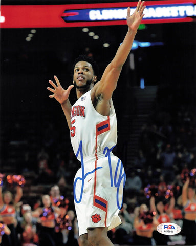 Jaron Blossomgame signed 8x10 photo PSA/DNA Clemson Tigers Autographed