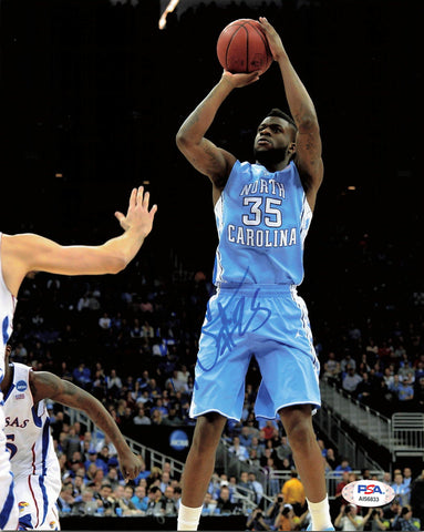 Reggie Bullock signed 8x10 photo PSA/DNA North Carolina Tar Heels Autographed
