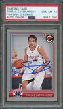 2016-17 PANINI COMPLETE #400 TOMAS SATORANSKY Signed AUTO 10 PSA Slabbed Wizards