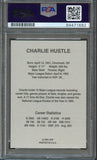 Pete Rose Signed Card PSA Slabbed Auto 10 Cincinnati Reds Autographed