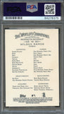 2012 Topps Allen & Ginter #149 Wilson Ramos Signed Card PSA Slabbed Auto Nationals