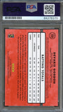 2015 Panini Donruss #109 Devaris Gordon Signed Card PSA Slabbed Auto