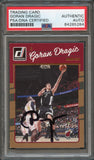 2016 Panini Donruss #41 Goran Dragic Signed Card AUTO PSA/DNA Slabbed Heat