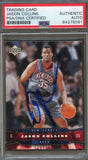 2004 Upper Deck #120 Jason Collins Signed Card AUTO PSA Slabbed Nets