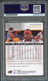 2008-09 Upper Deck First Edition #59 Stephen Jackson Signed Card AUTO PSA Slabbed