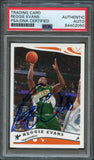 2005-06 Topps #73 Reggie Evans Signed Card AUTO PSA Slabbed Sonics