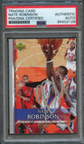 2007-08 Upper Deck First Edition #101 Nate Robinson Signed Rookie Card AUTO PSA Slabbed Knicks