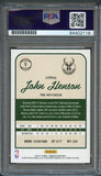 2016-17 Donruss #9 John Henson Signed Card AUTO PSA Slabbed
