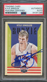 2012-13 Panini Past & Present #163 Kyle Singler Signed Card AUTO PSA Slabbed Pistons RC