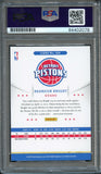 2012-13 NBA Hoops #229 Brandon Knight Signed Card AUTO PSA Slabbed Pistons
