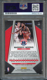 2017-18 PANINI PRIZM #135 Markieff Morris Signed Card AUTO PSA Slabbed Wizards