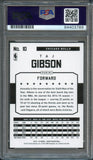 2015-16 NBA Hoops #10 Taj Gibson Signed Card AUTO PSA Slabbed Bulls