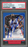 2012-13 Panini Basketball #211 Andre Drummond Signed Card AUTO PSA Slabbed Pistons