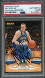 2009-10 Panini Basketball #214 Kevin Love Signed Card AUTO PSA Slabbed Timberwolves