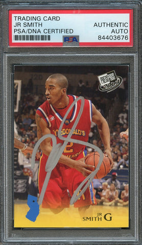2004 Press Pass #26 J.R. Smith Signed Card AUTO PSA Slabbed